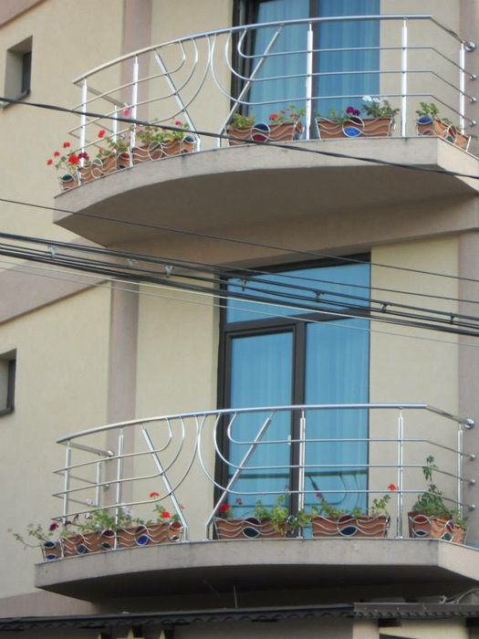 Balustradă inox.