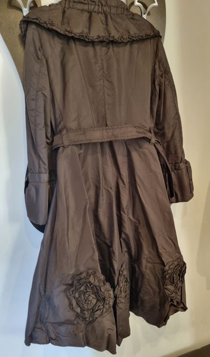 Палто тренч асиметрично с колан