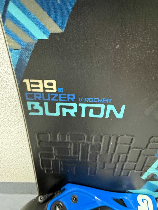 placa snowboard burton cruzer v rocker L139cm
