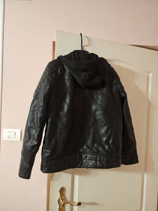 Geaca moto neagra
