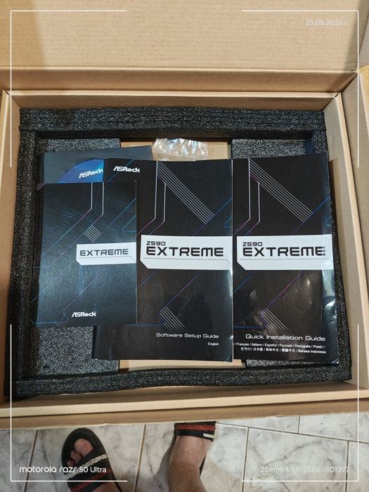 Дъно ASrock Z 590 Extreme+процесор i7 10700kf