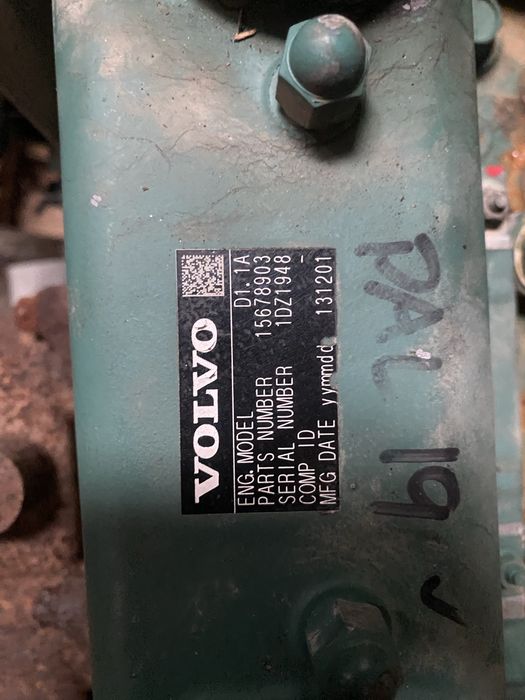 Motor miniexcavator Volvo ECR25D