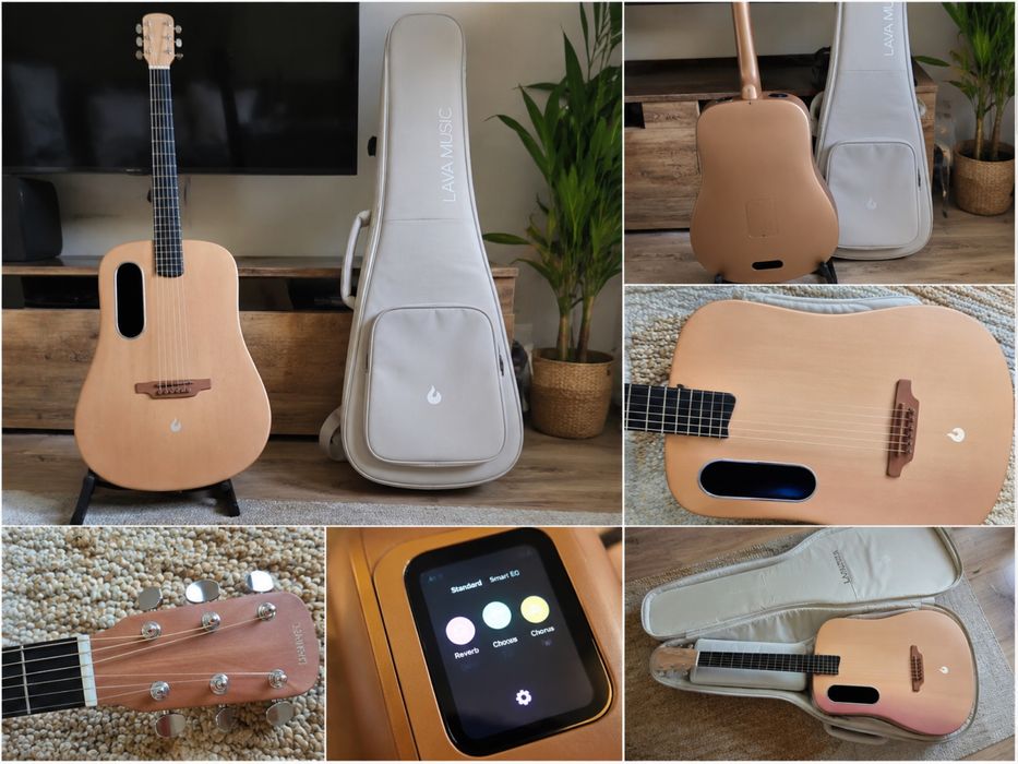 Lava Music LAVA ME 4 Spruce 41” Brown & Burlywood - chitara electro-acustica premium