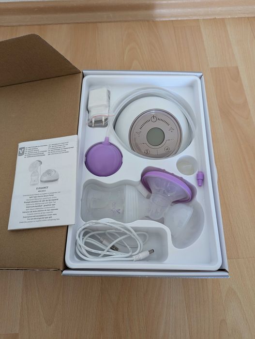 Електрическа помпа за кърма Elegance лилав