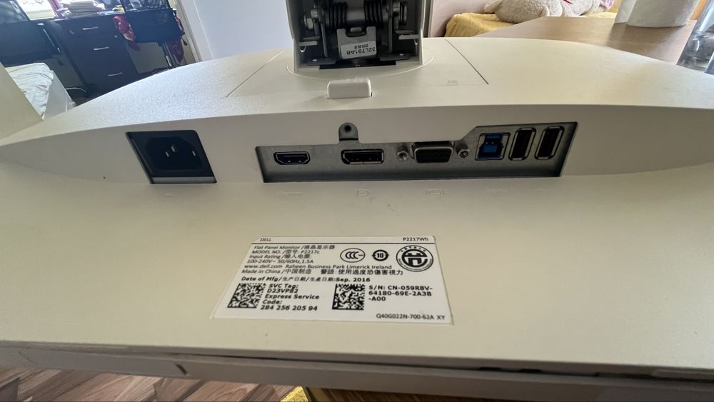 монитор  DELL  P2217WH