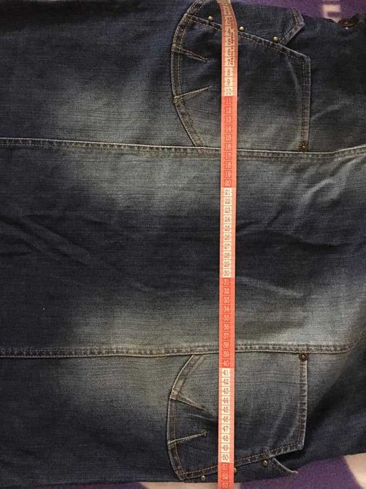 Дънкова рокля с джобове