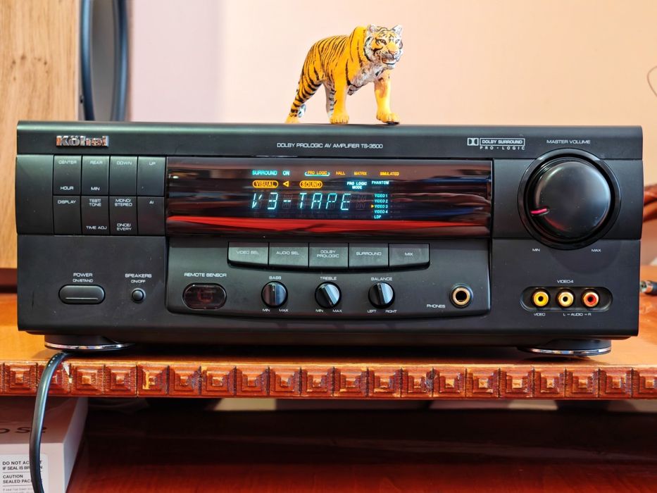 Köhel TS-3500  Dolby Prologic A/V amplificator. Sunet superb. Preț fix