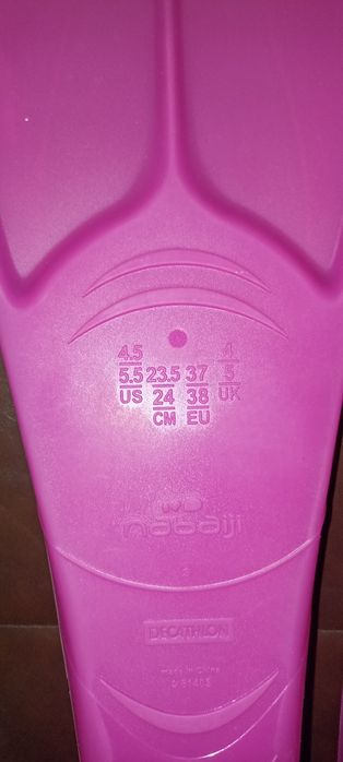 Ласты nabaiji decathlon