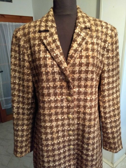 MARIE PHILIPPE дамско палто вълна, мохер и алпака