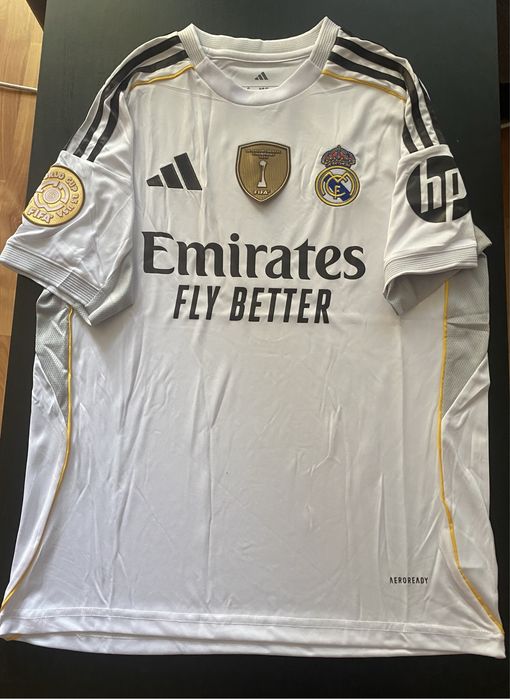 Adidas Real Madrid Home Jersey 2024/25 - Размер S - Нова с етикети