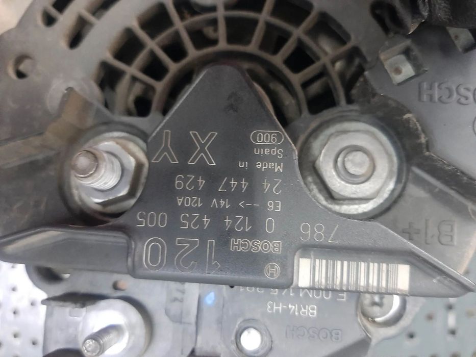 alternator 1.6 b 192b3000 fiat stilo  opel astra h 0124425005  24447429