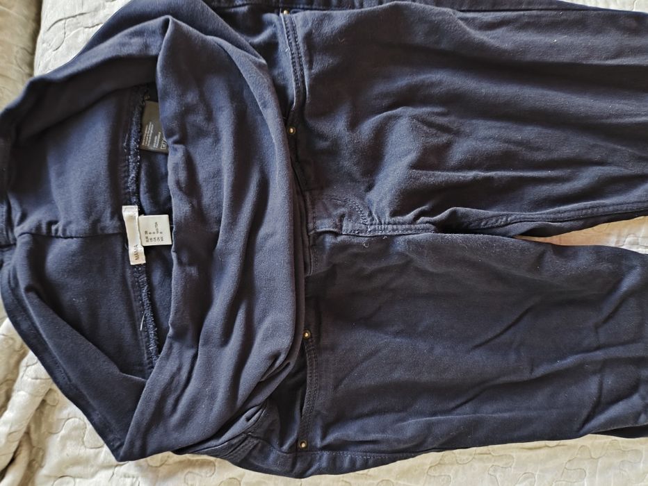 Запазени дънки за бременни размер 36, 38 и 40 и рокля