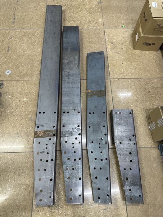 Усилители рамы под кабину все размеры на газель