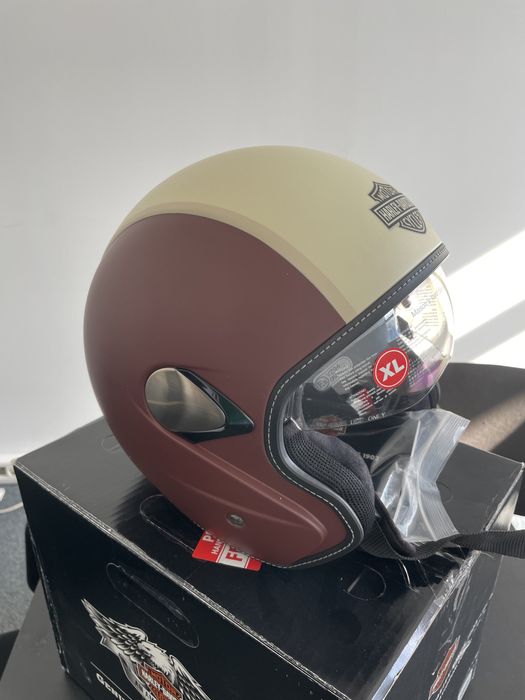 Vand casca moto Harley-Davidson 3/4 Retro mar  XL - noua