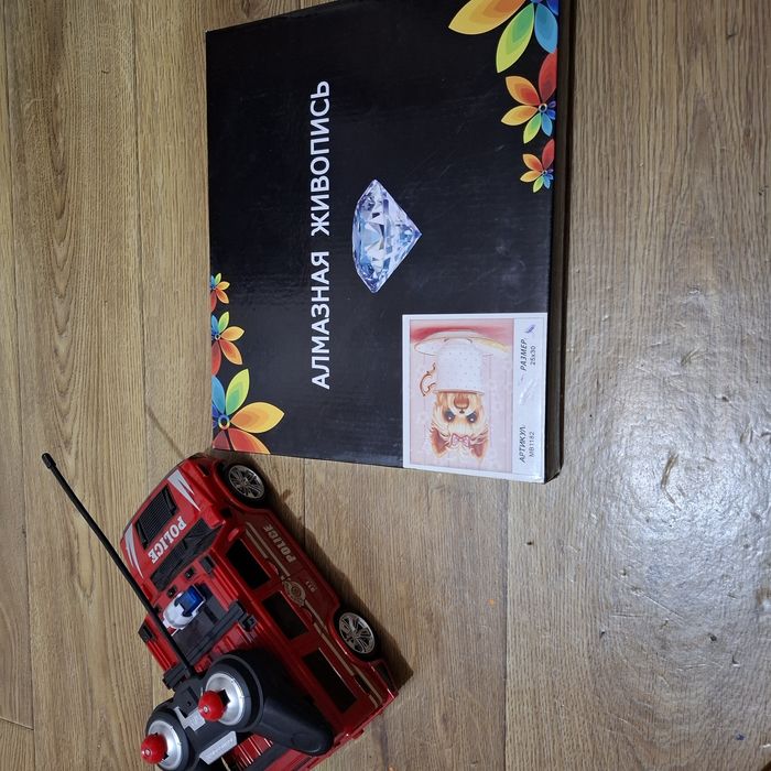 Куклы ,машинки ,картина алмазная 2000