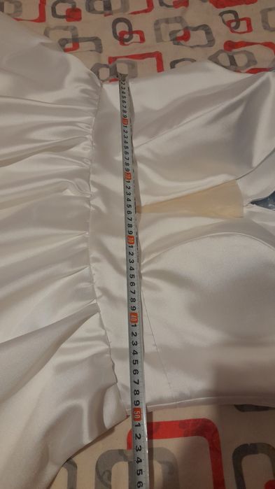 Rochie alba marime 50