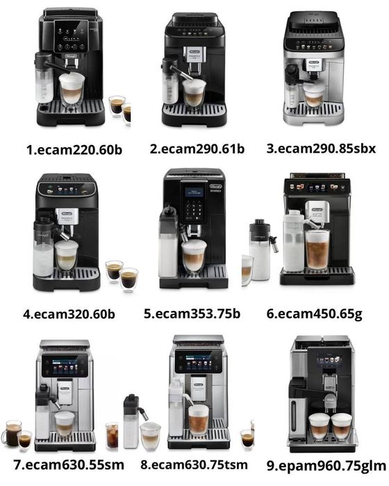 Kofemashinalar har hil modellar