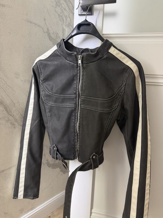 Продам кожанн куртку под Zara
