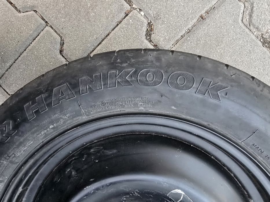 Roata rezerva slim 5x112 T125/85/R16