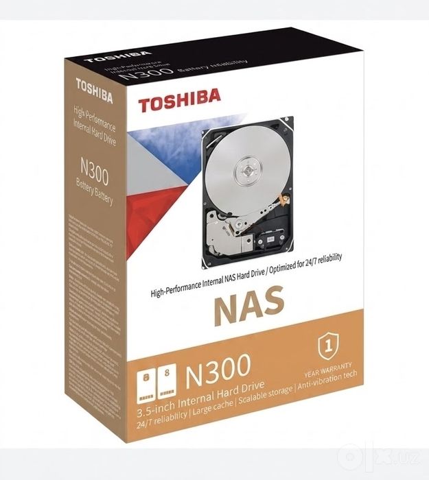 Toshiba N300 Pro 10TB 3.5" NAS Hard Drive