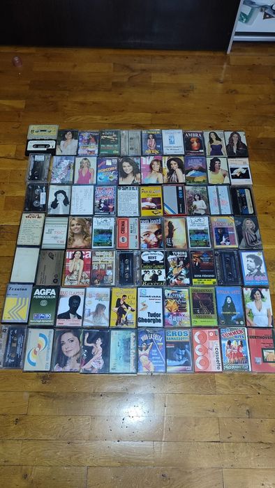 Casete audio muzica ușoară povestiși de petrecere