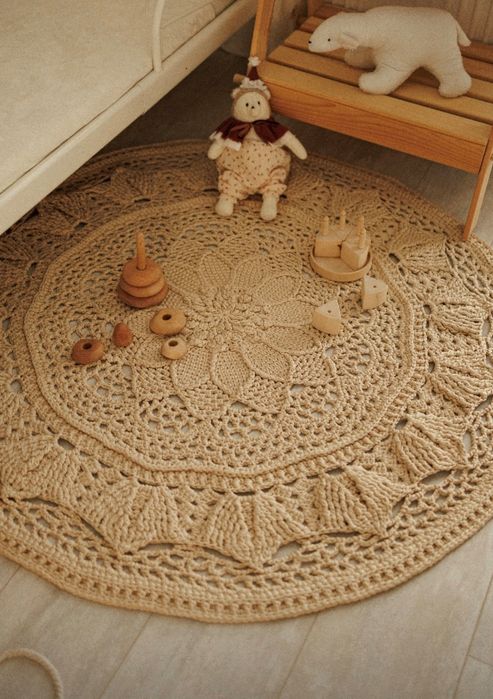 Ажурные мини ковры в детскую
