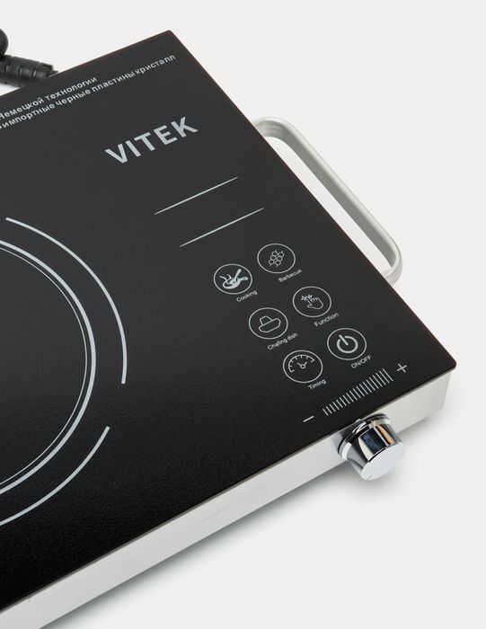 (Sf-64) EMERALD и VITEK  Умная сенсорная плита световой волны 3800 Вт