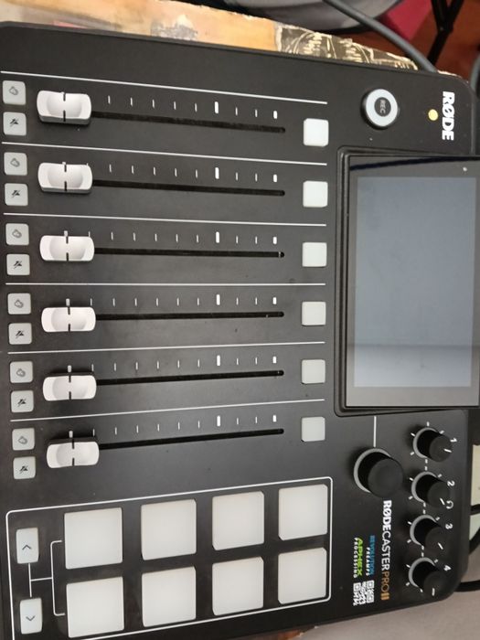 Rodecaster pro 2 podmic streaming podcast kit