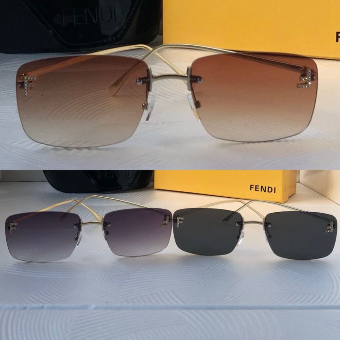 Дамски слънчеви очила правоъгълни 3 цвята кафяви черни сини