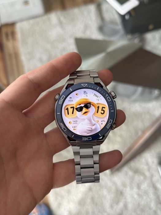 Huawei Watch Ultimate Blue Titanium