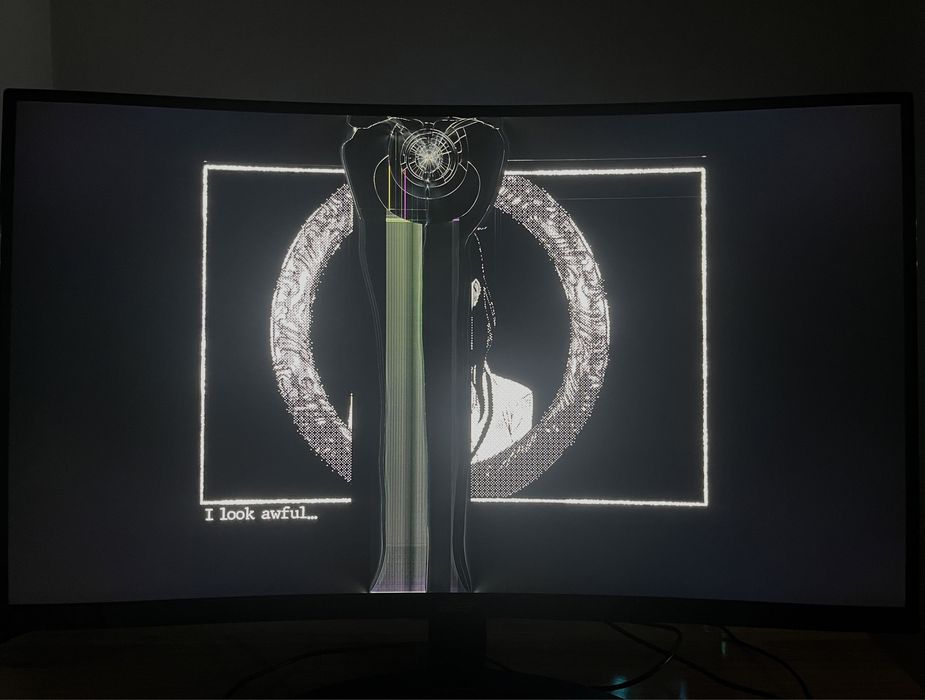 Монитор 27" Acer ED273U pbmiix (разбитая матрица) .