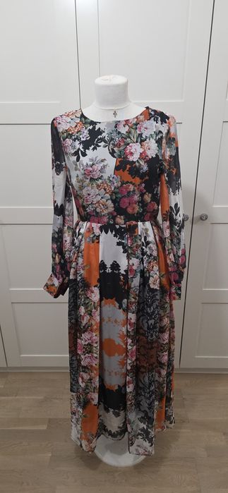 Rochie lunga matase