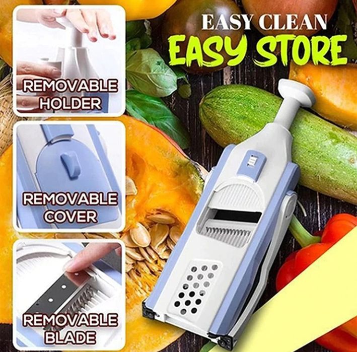 Feliator EasySlicer pentru legume și fructe Spring Slicer