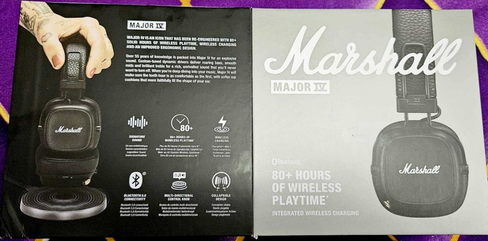 Marshall Major 4, noi, sigilate