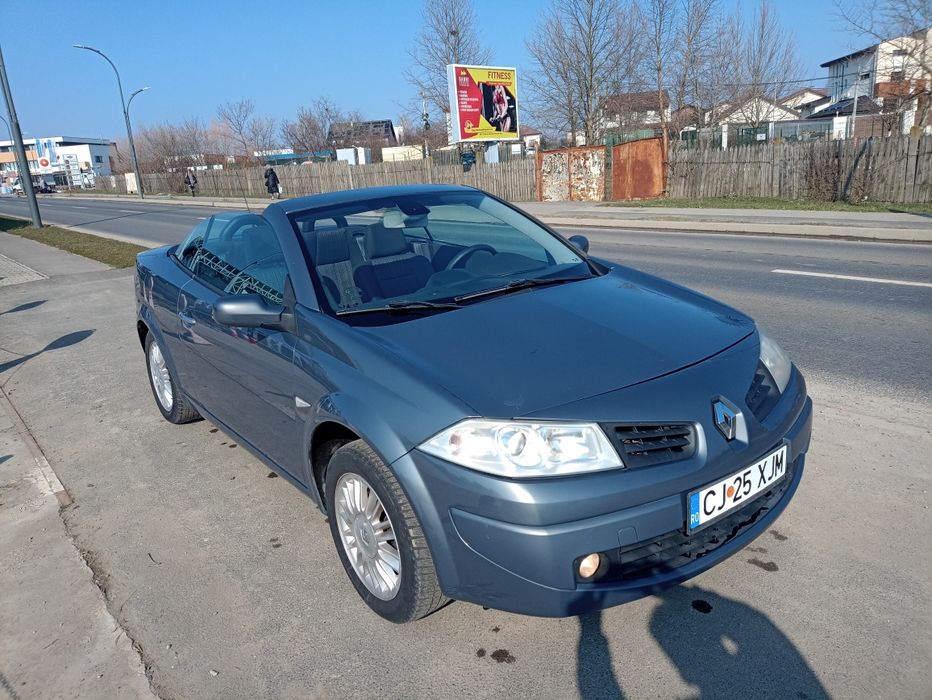Renault Megane cabrio/ 2007/ 1.6 benzina / A.C/ decapotare ELECTRICA