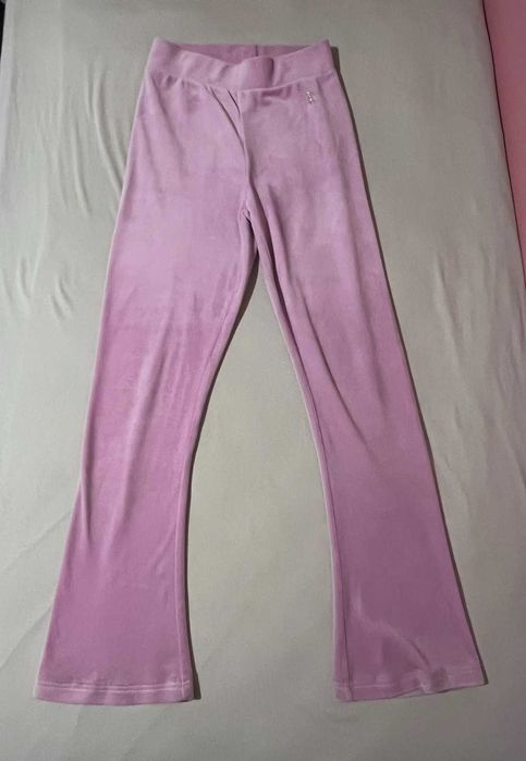 y2k Juicy couture розов велурен панталон