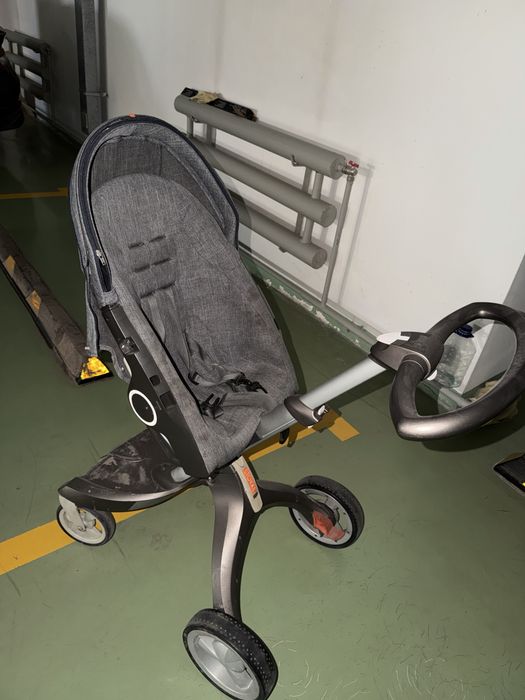 Коляска б/у stokke xplory + люлька