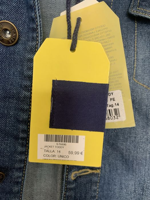 Ново дънково яке Silvian Heach за момче. 14год