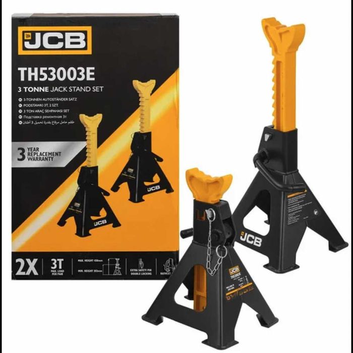 Крик крокодил 3 тона 77 – 505 мм JCB TH33013 + Стойки JCB 3 тона