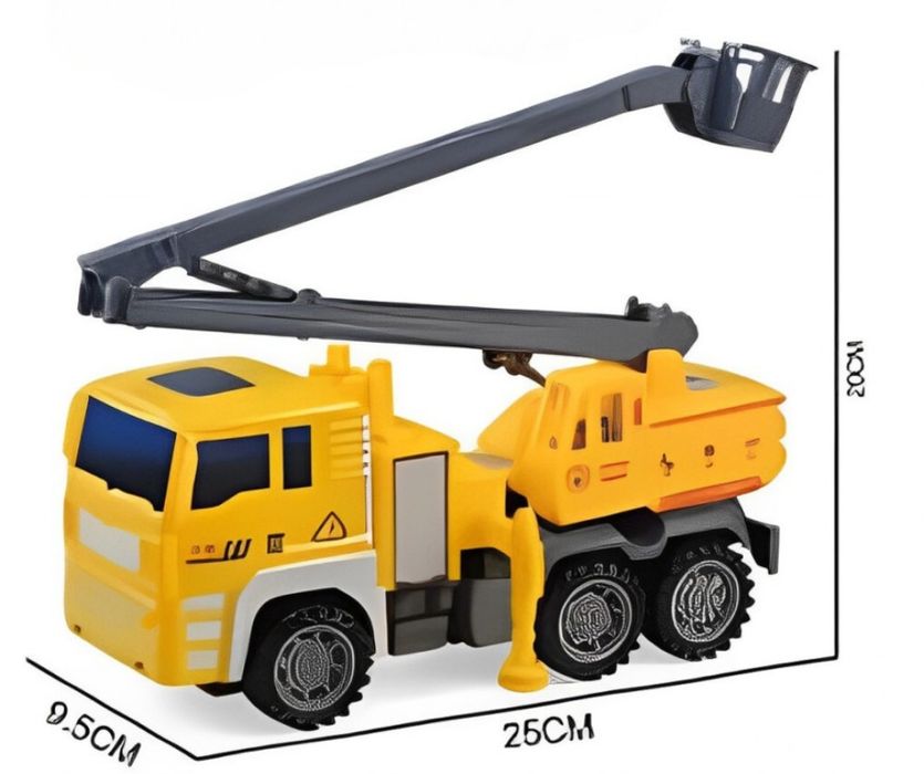 Комплект 4 броя строителни Камиона Лот