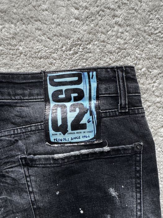 Dsquared2 Blugi Negri Marimea 54