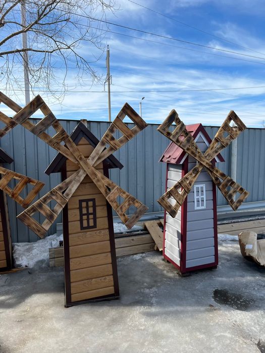 Декоративная мельница для сада