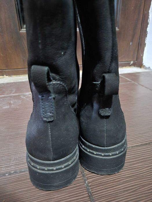 Ghete piele naturala, 38, Tamaris
