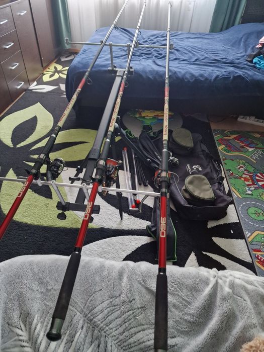 Set 3 unditele feeder+ mulinete+ rotpod