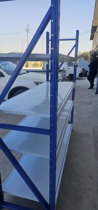 Стеллажи  разборные 200кг на полку