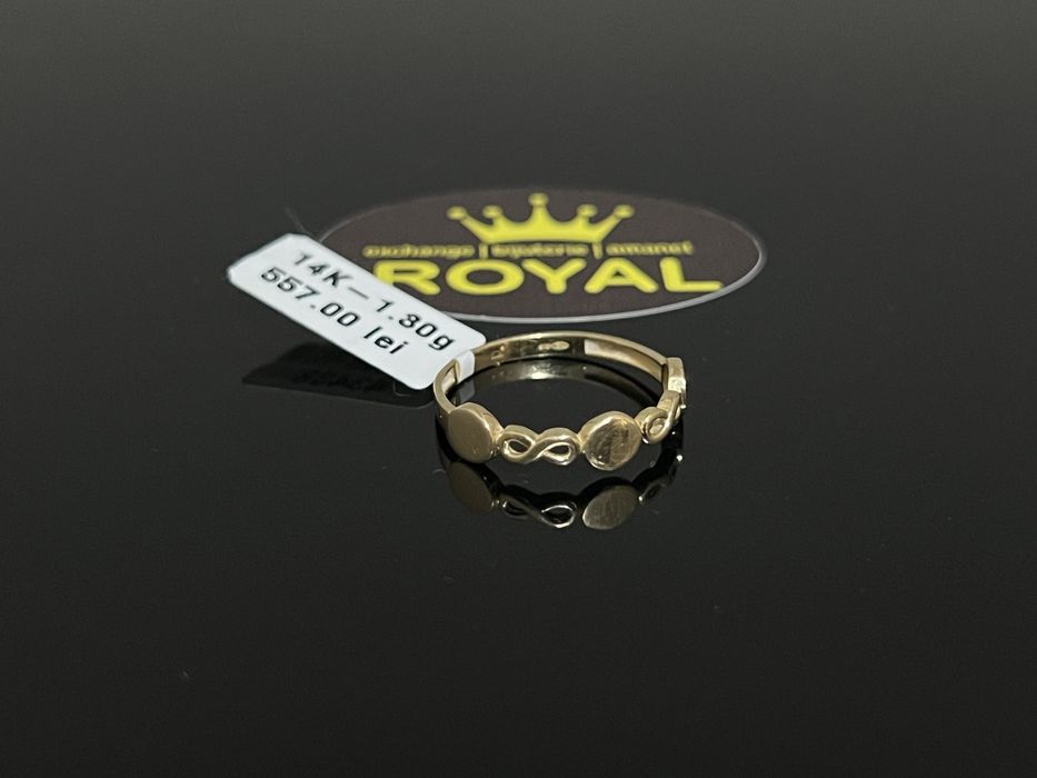 Bijuteria Royal CB : Inel dama aur 14k 1,30 grame