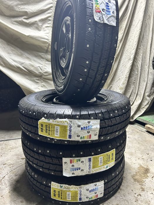 Диски и резина шипы на DAMAS