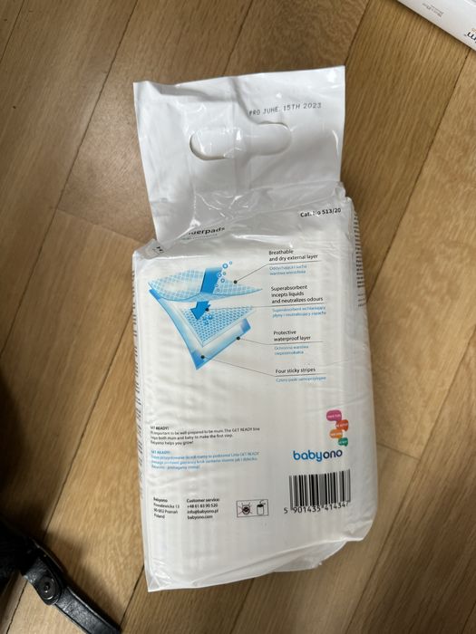 Cearsaf impermeabil unica folosinta 20 buc