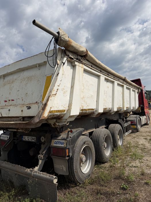 Man TGA 430  / semiremorca schmitz basculabila
