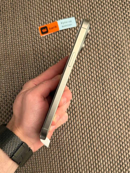 НОВ! iPhone 15 Pro MAX Лизинг от 33€/м Natural Titanium 256GB ГАРАНЦИЯ